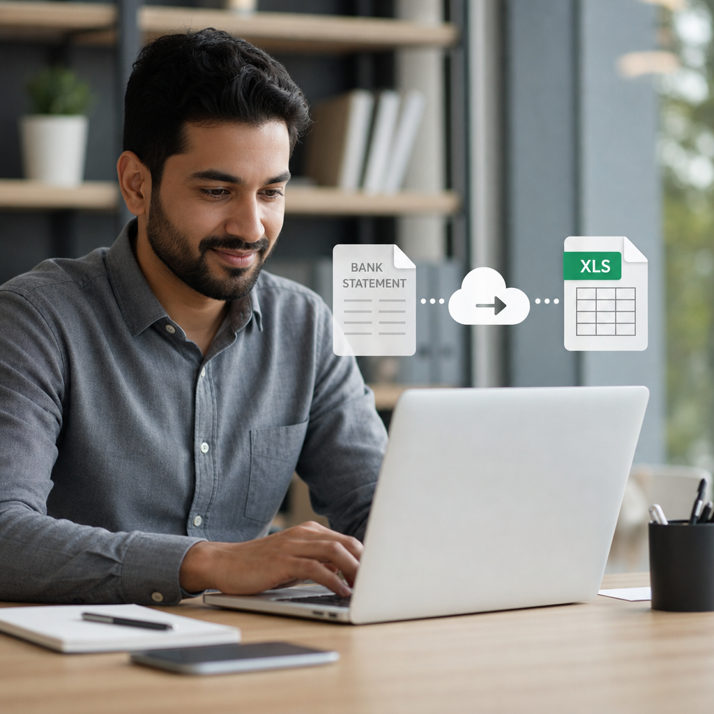 convert bank statement to excel