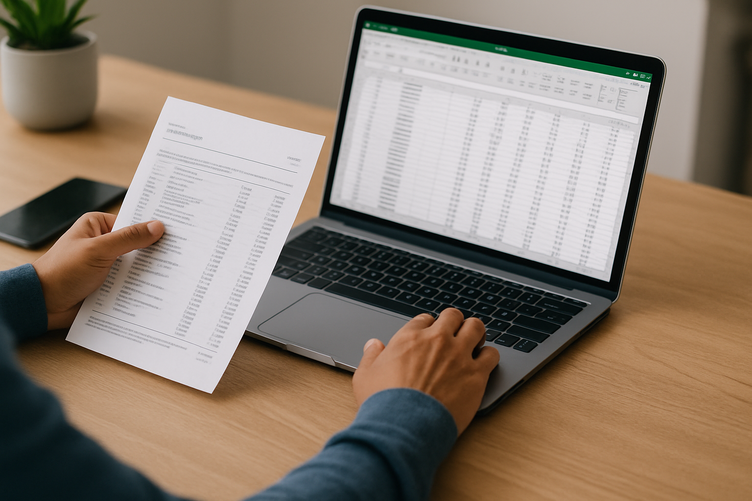 ROI calculation chart showing cost savings from automated bank statement conversion versus manual processing