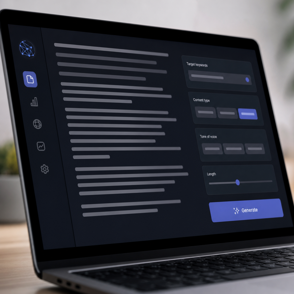 AI writer that connects to my website