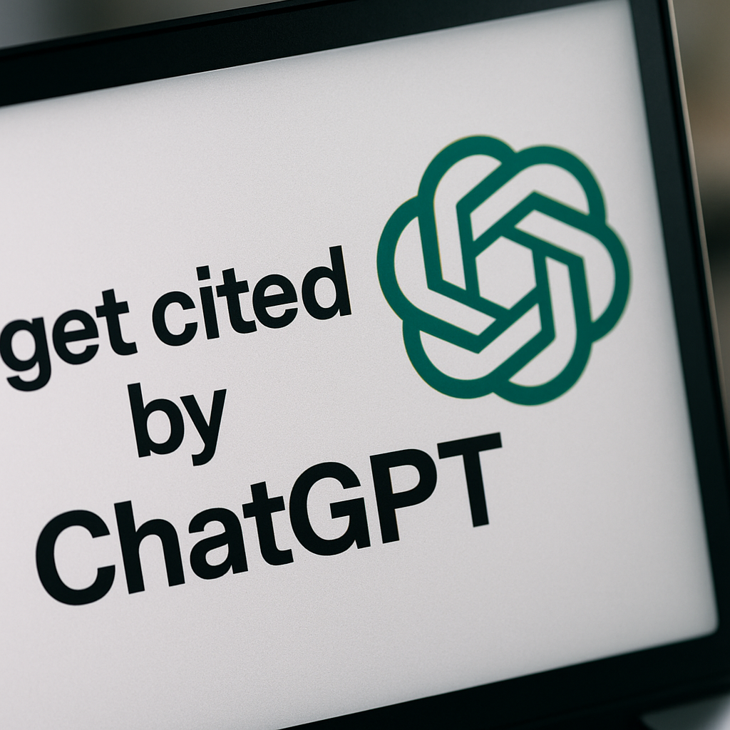 get cited by ChatGPT