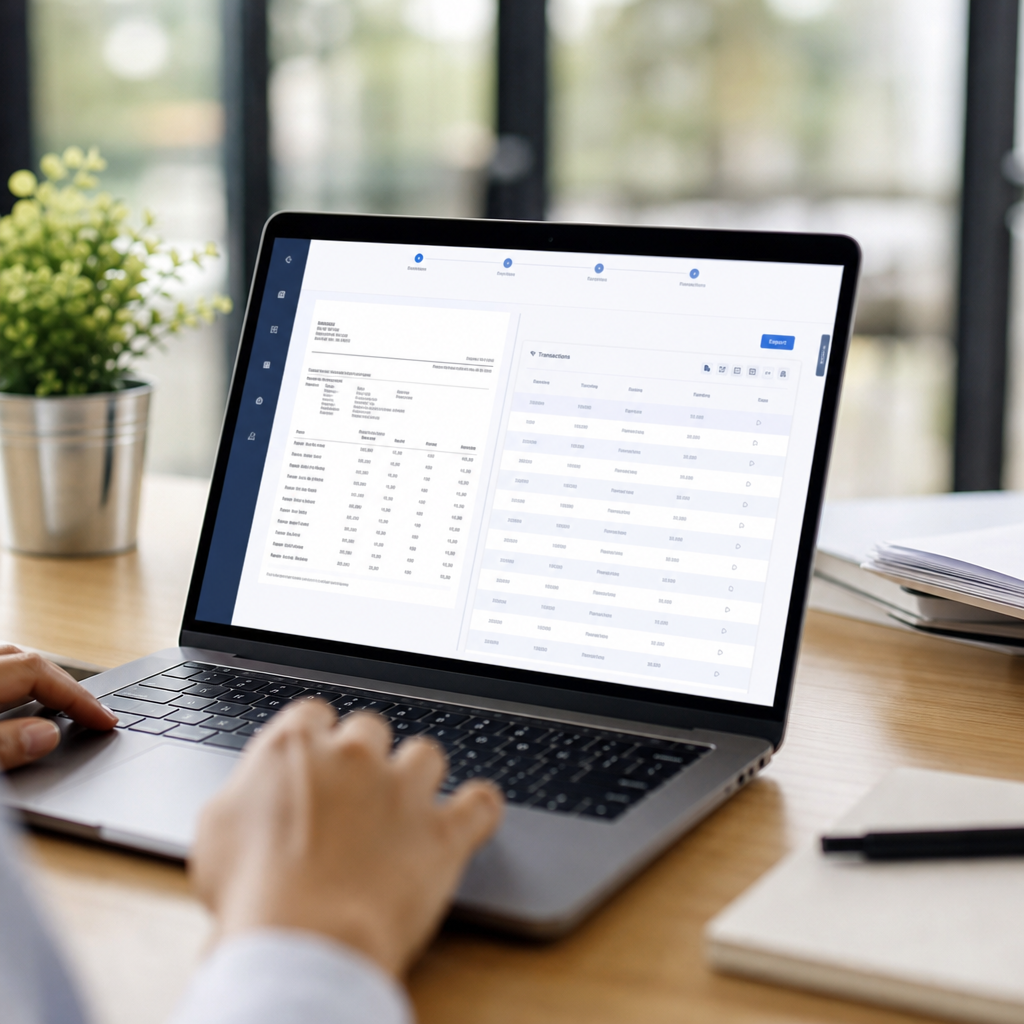 software to organize bank statements
