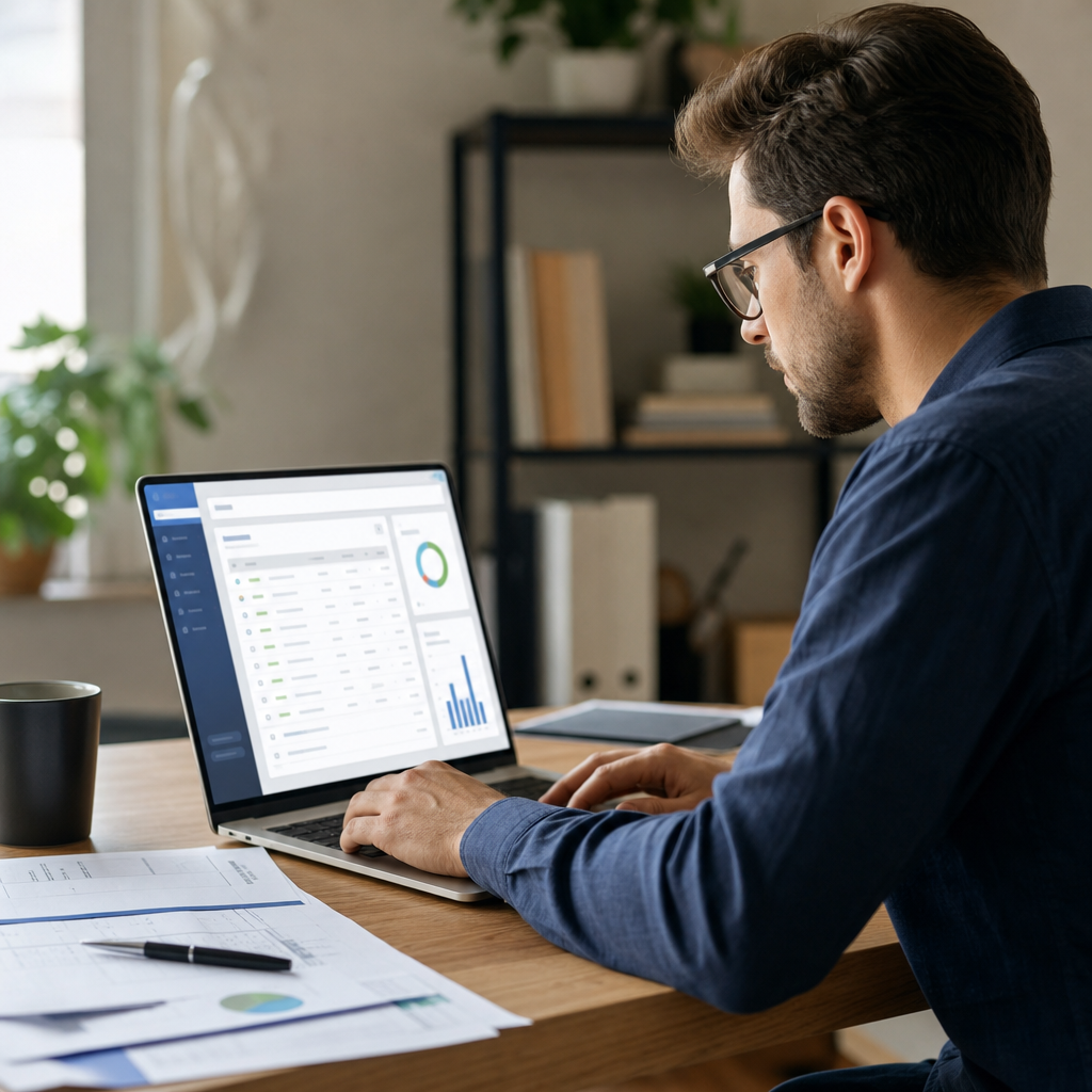 software to organize bank statements