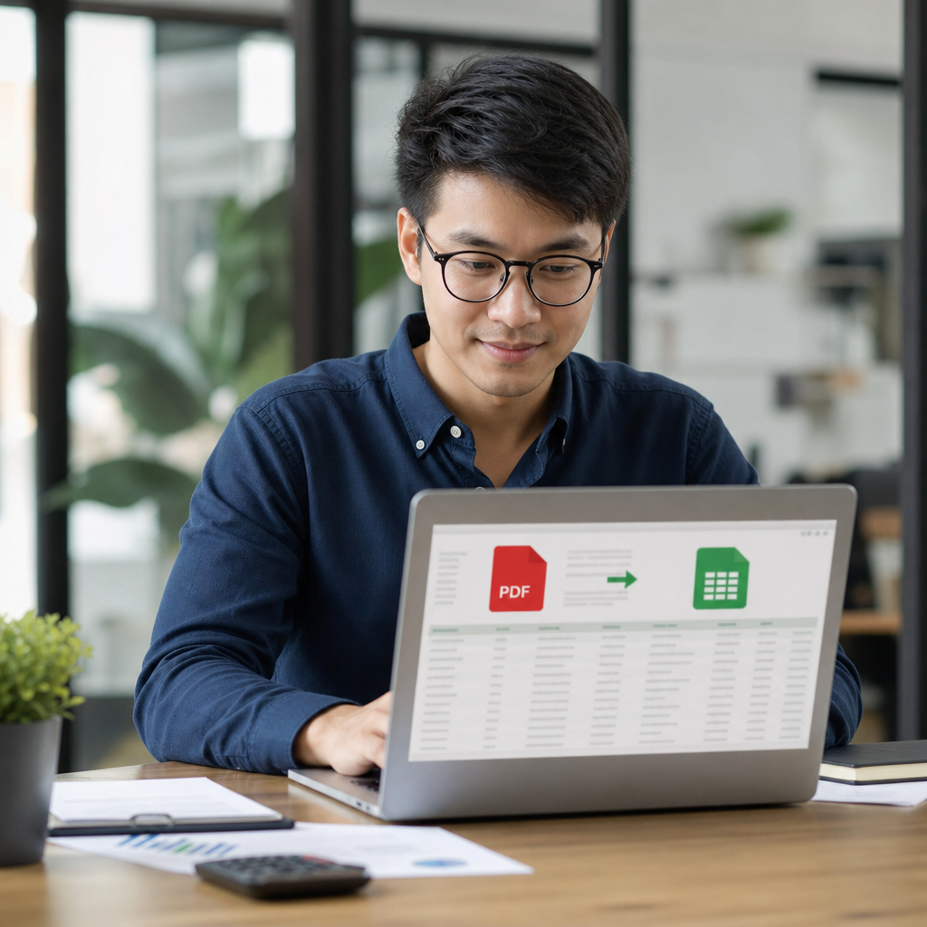 how to convert bank statement pdf to excel