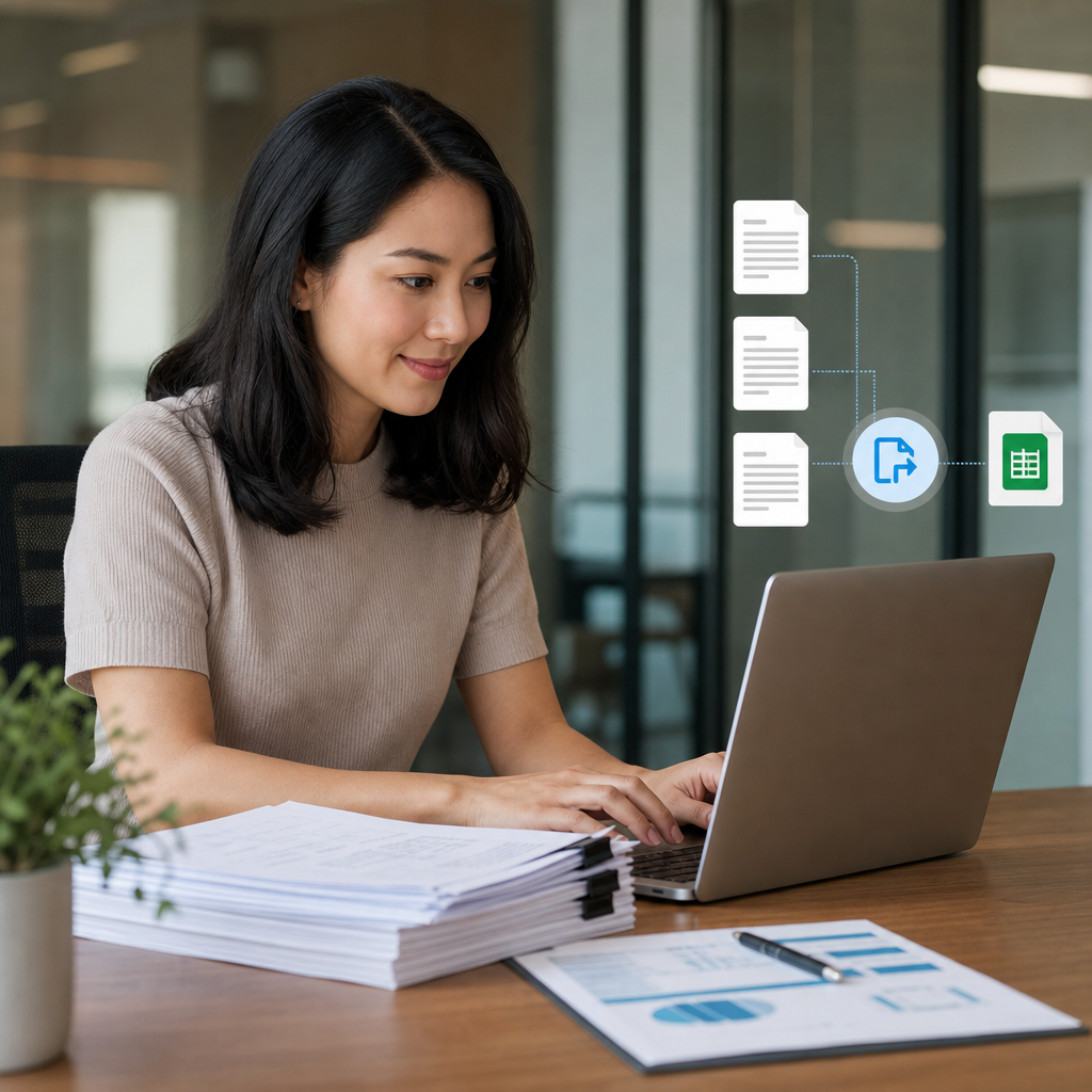 convert multiple bank statements to excel