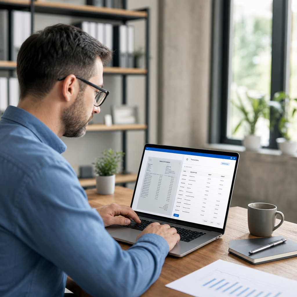 bookkeeping software for bank statements