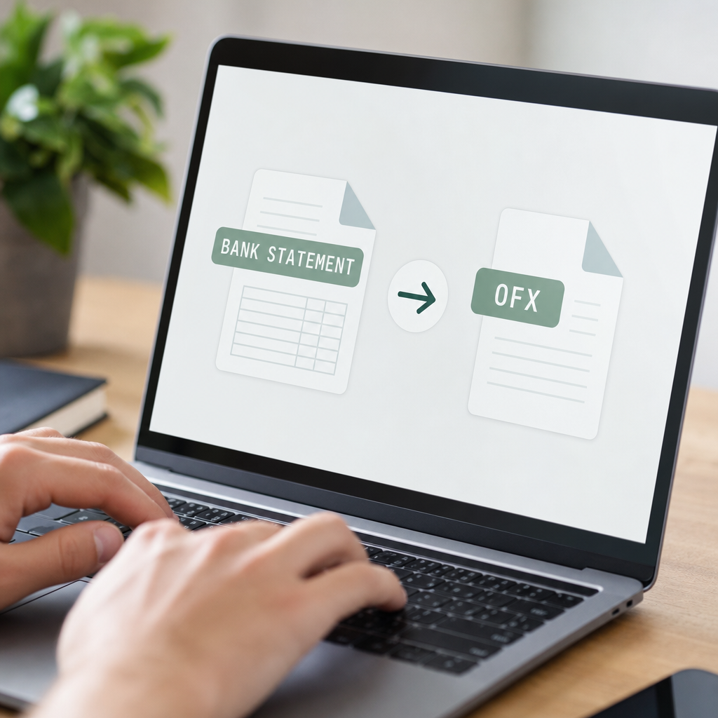 convert bank statement to ofx