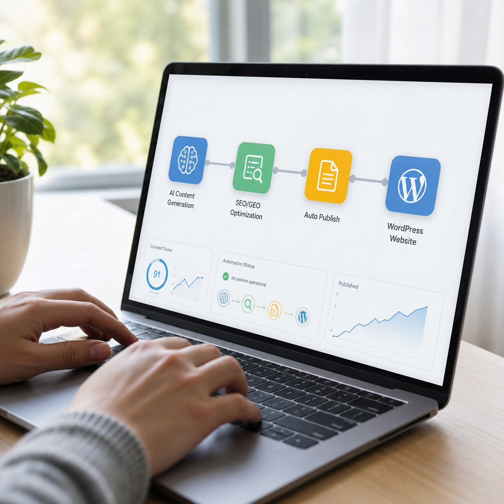 auto publish articles to WordPress