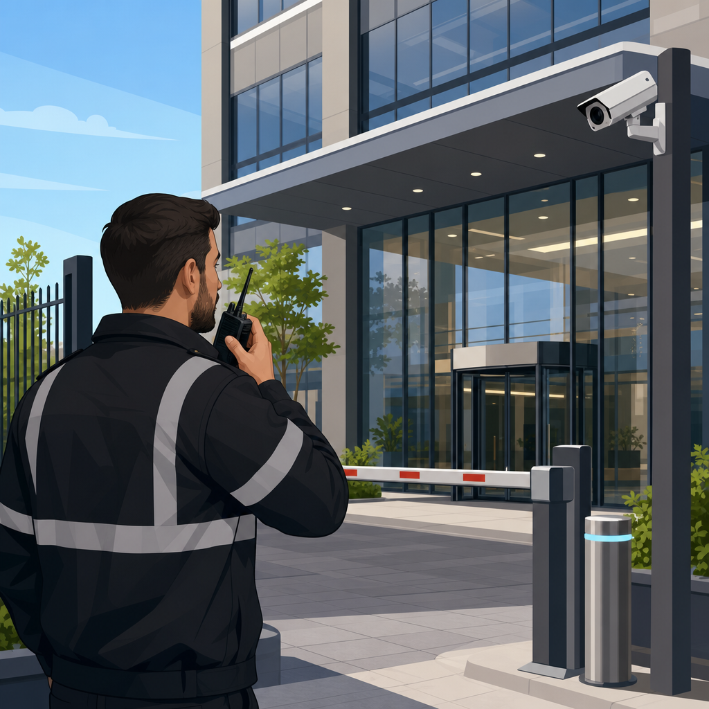 commercial security services UK