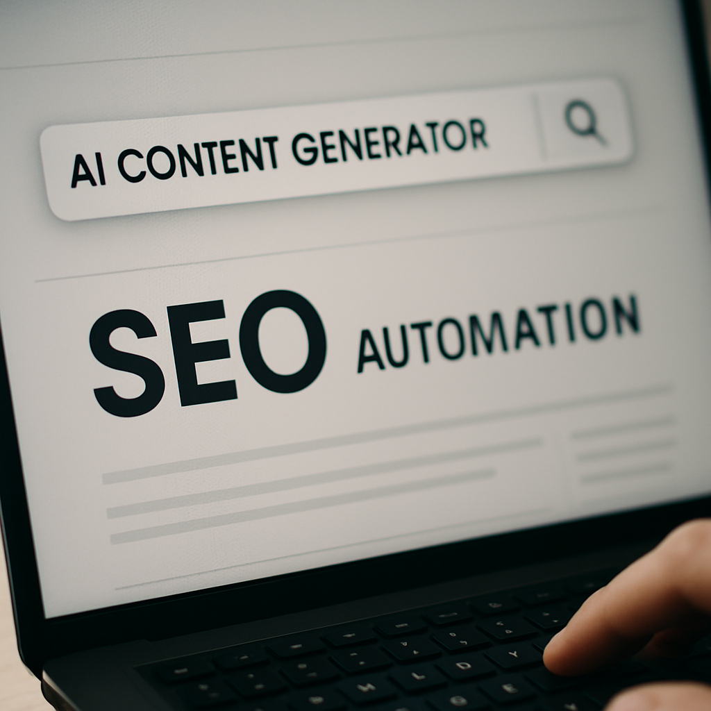 AI content generator SEO