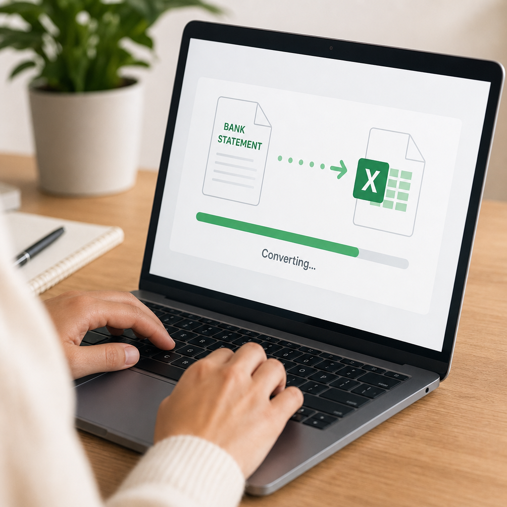 bank statement to excel converter for quickbooks online