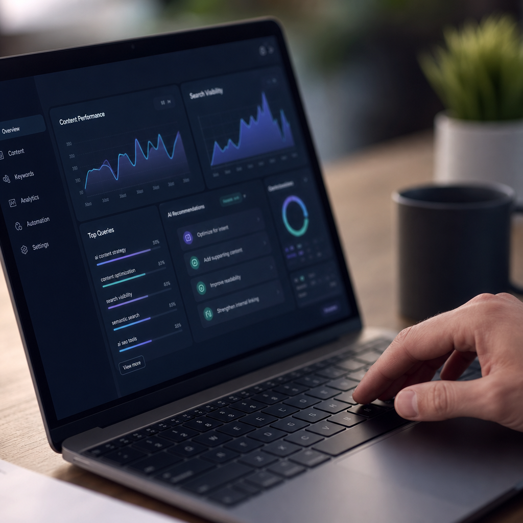 AI content strategy for search visibility