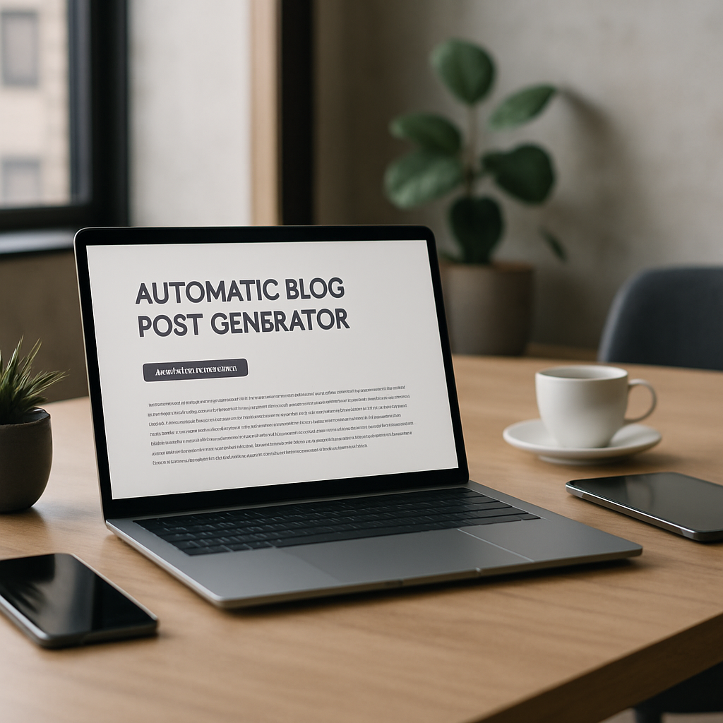Automatic Blog Post Generator SEO: The Technical Guide to Scaling Content in 2026