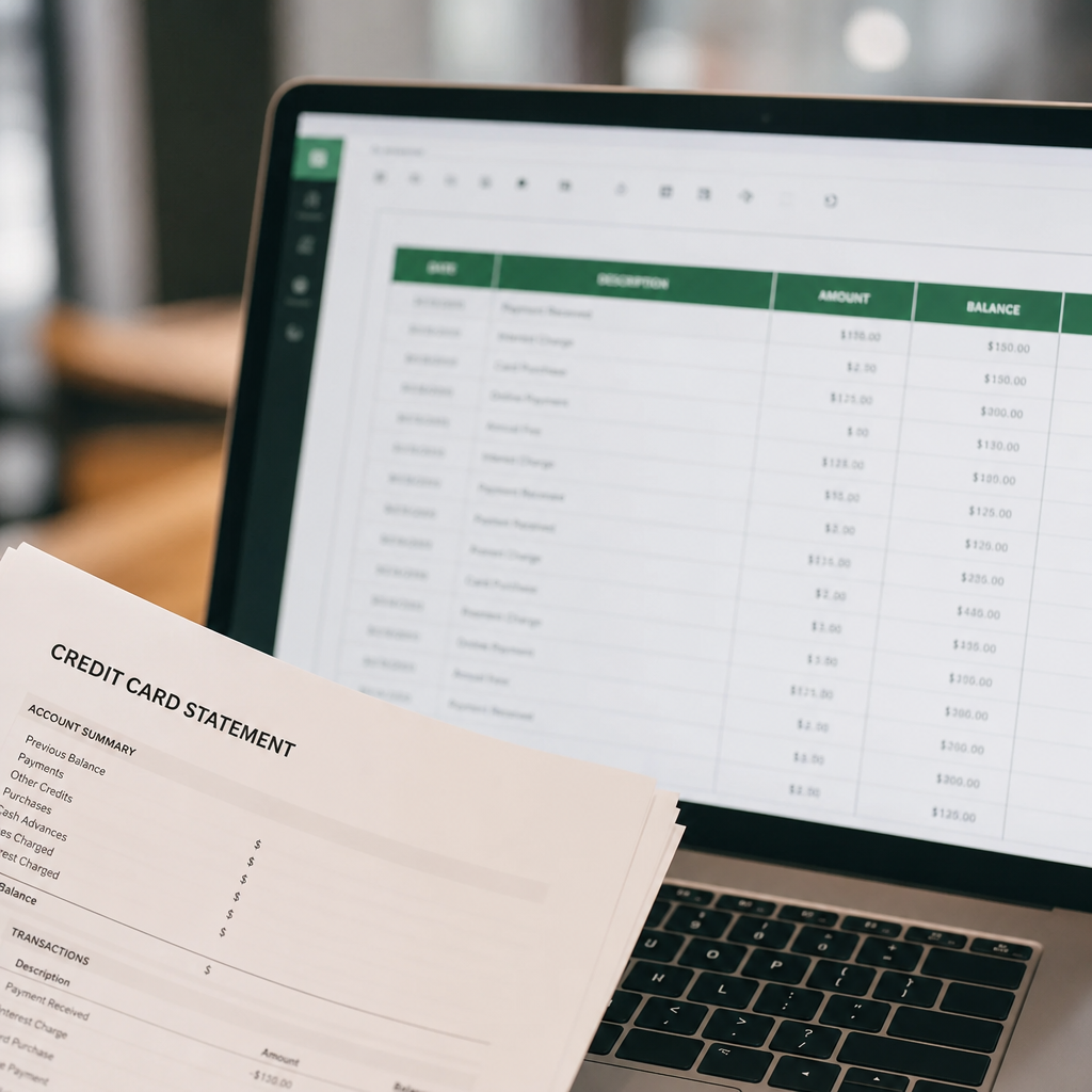 credit card statement converter