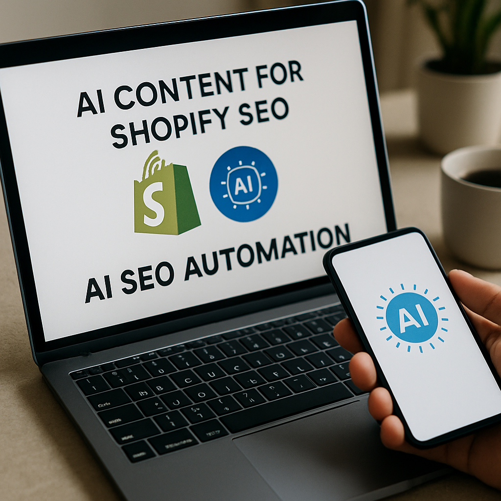 AI content for Shopify SEO