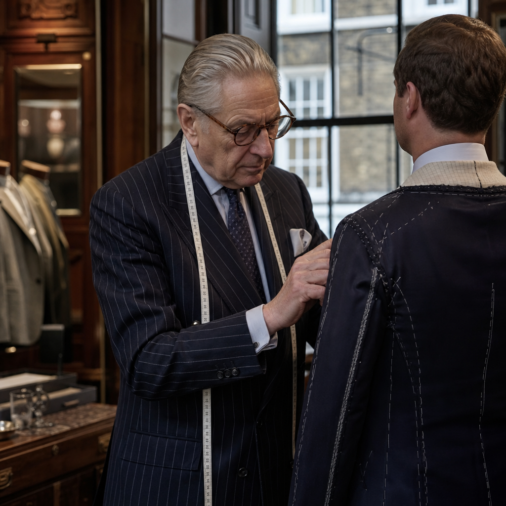 Savile Row bespoke tailoring