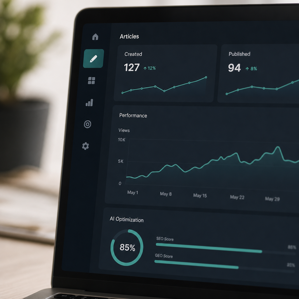AI article generator for CMS