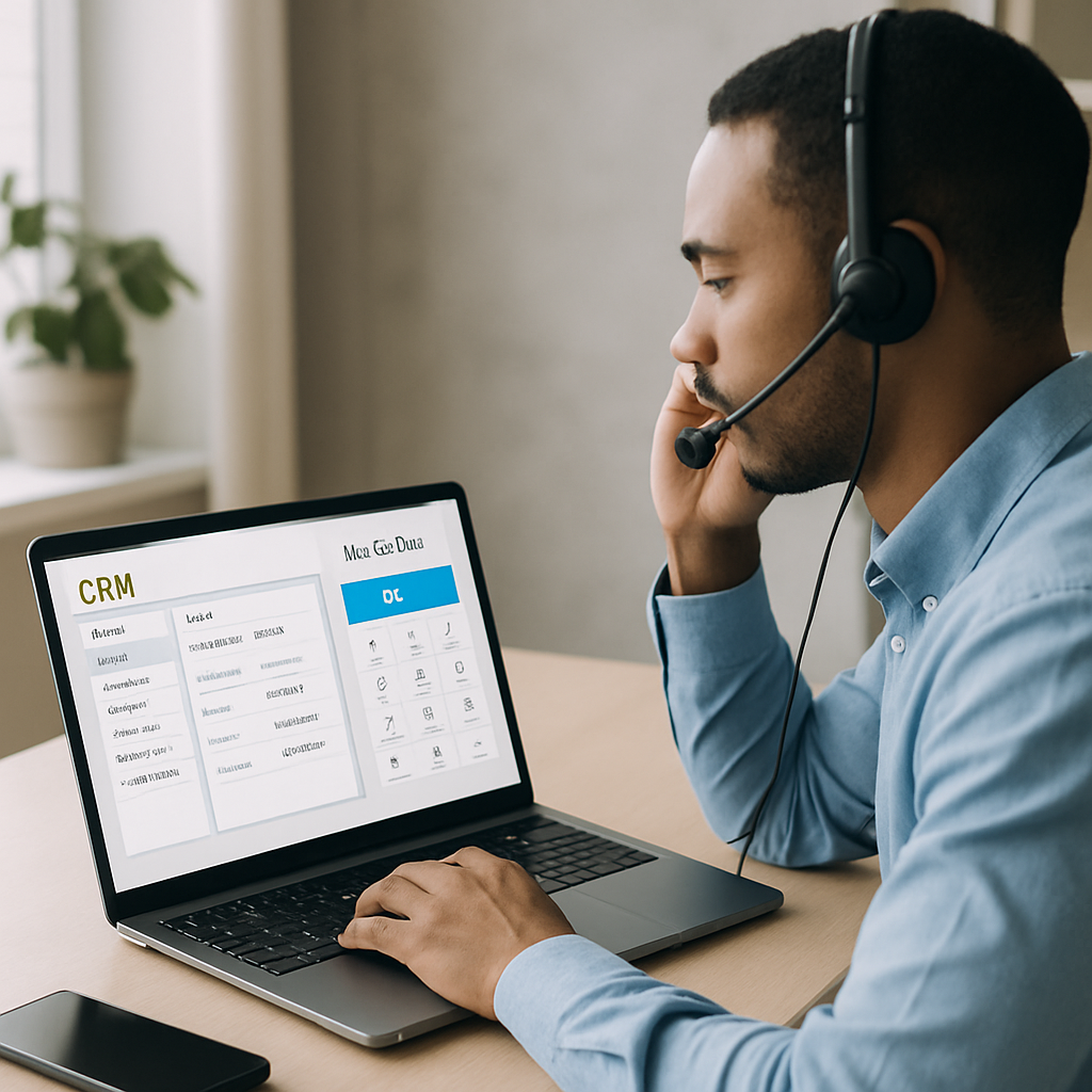 CRM with auto dialer