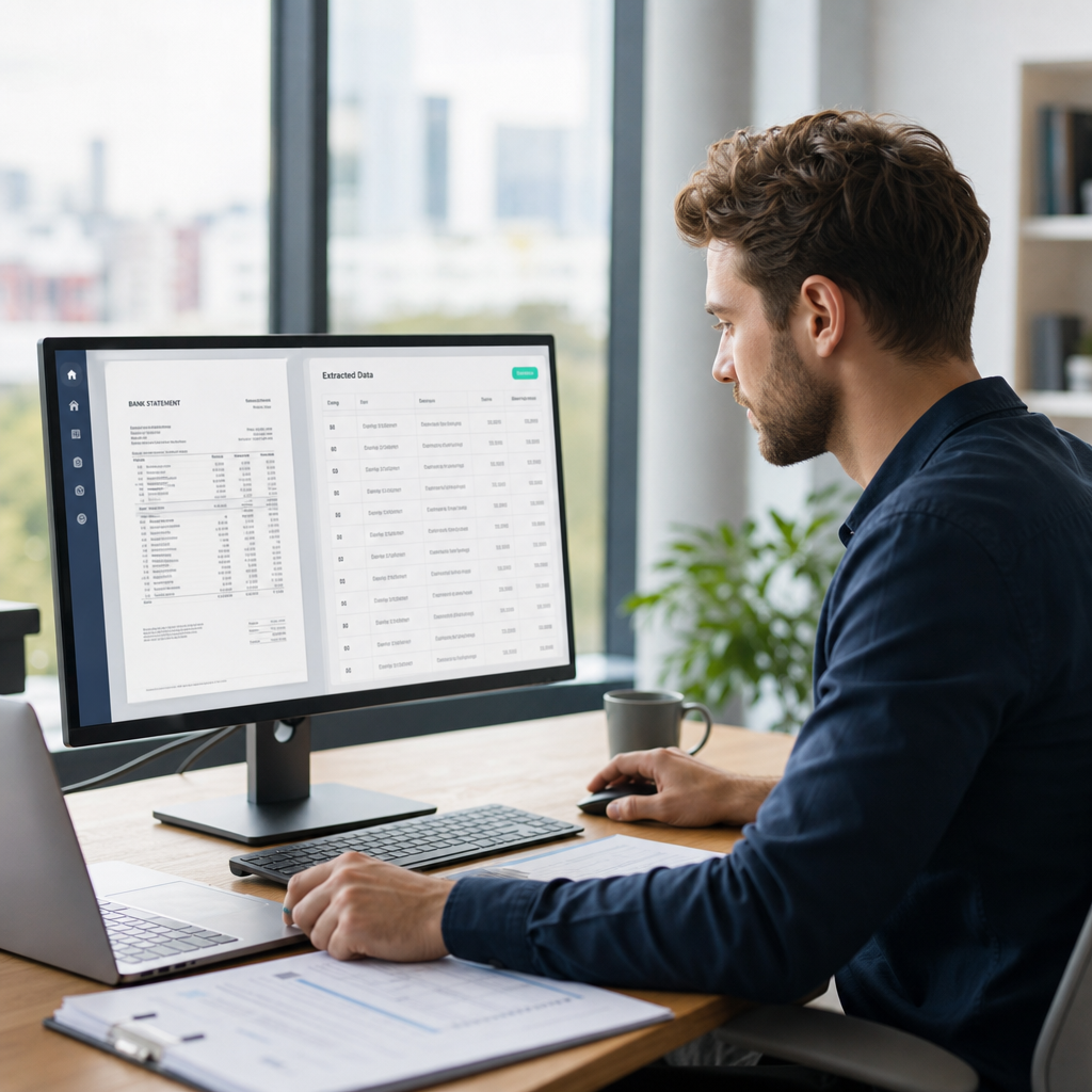 extract data from bank statement pdf