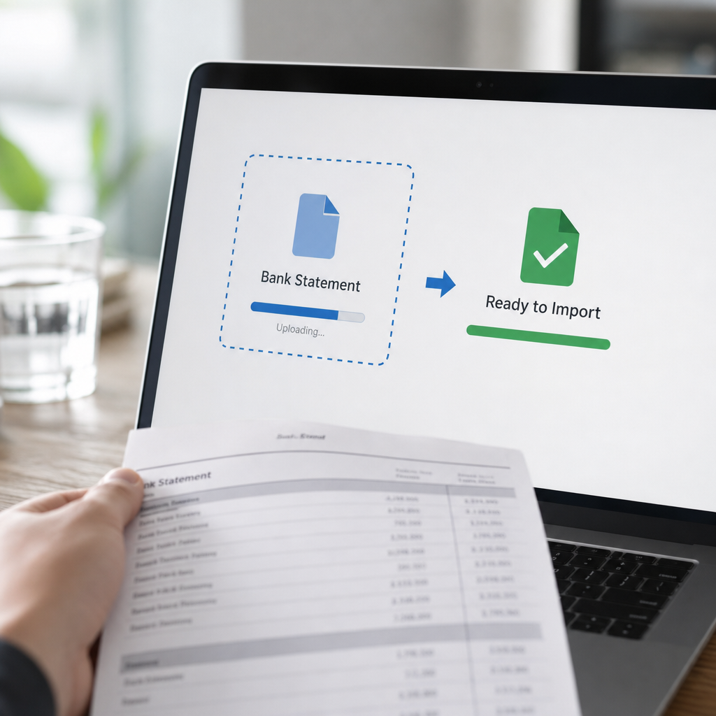 convert bank statement to quickbooks