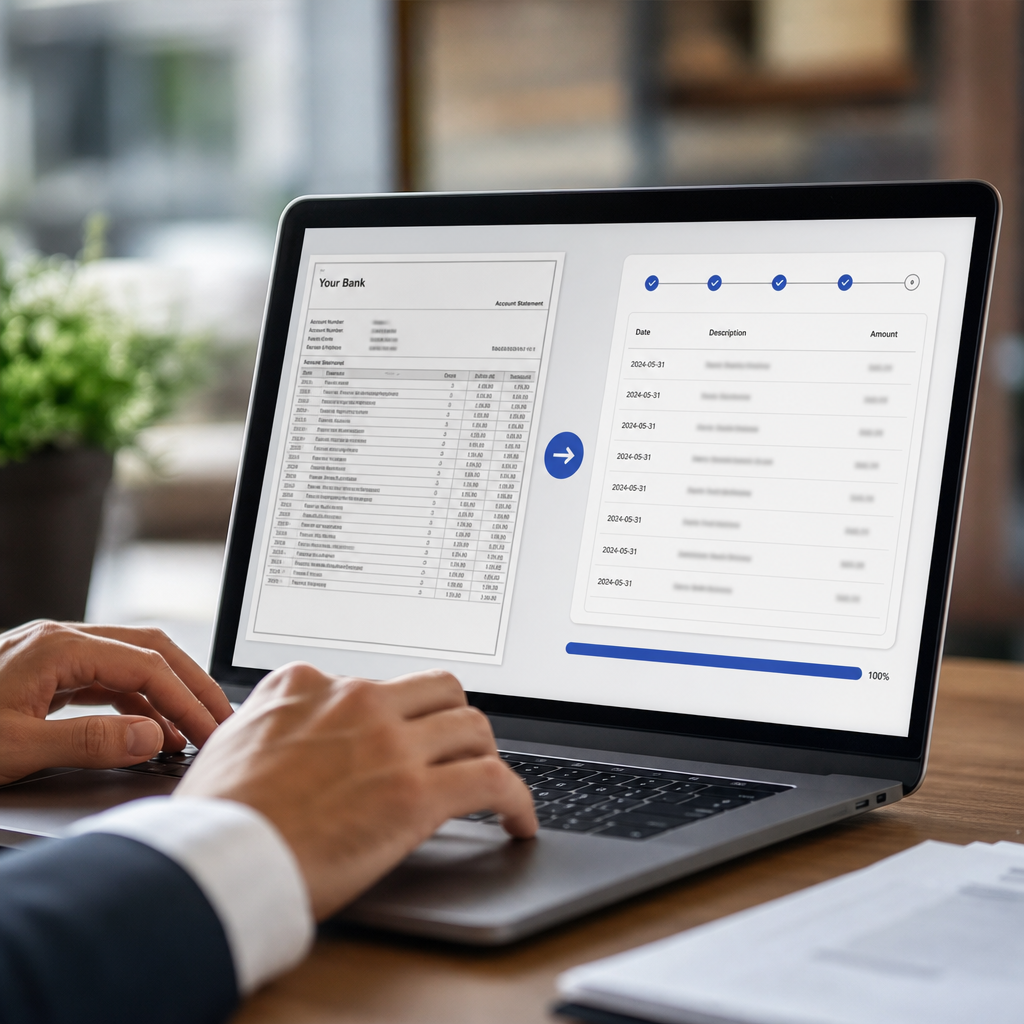 secure bank statement converter for accountants