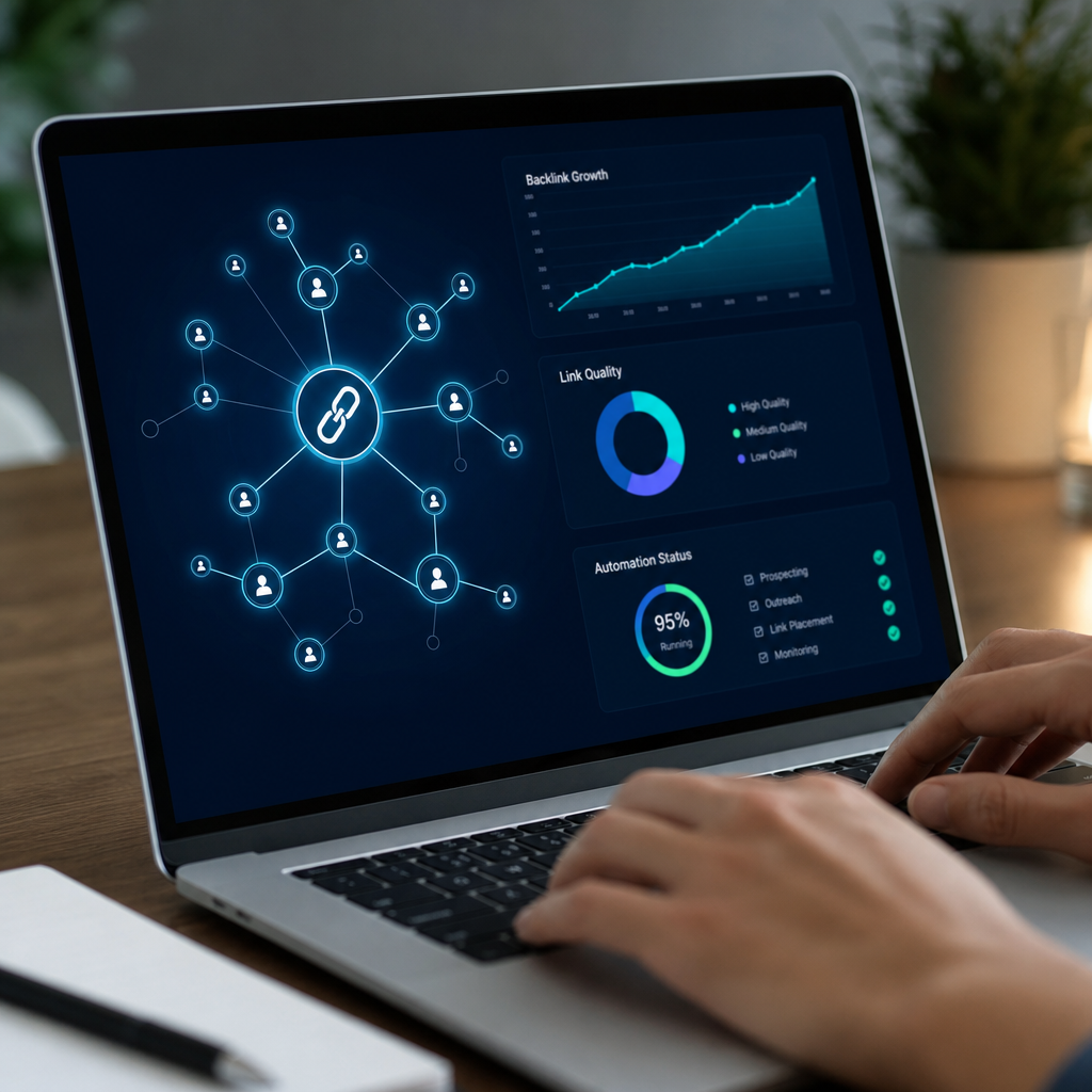 backlink building for SEO automatically
