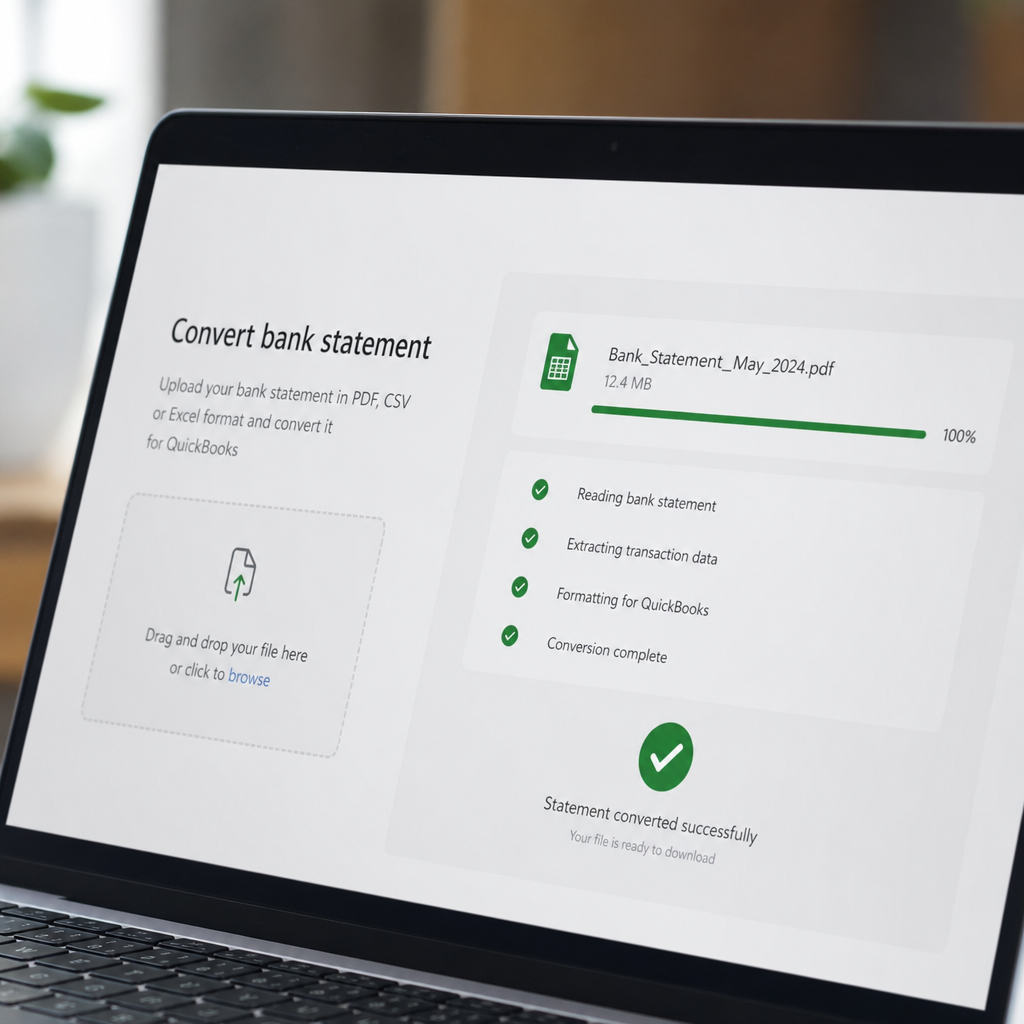 bank statement converter for quickbooks